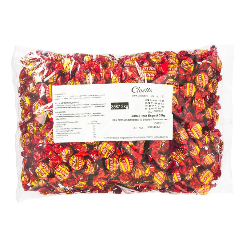 Rollo Engelsk Storpack – 2,5 kg