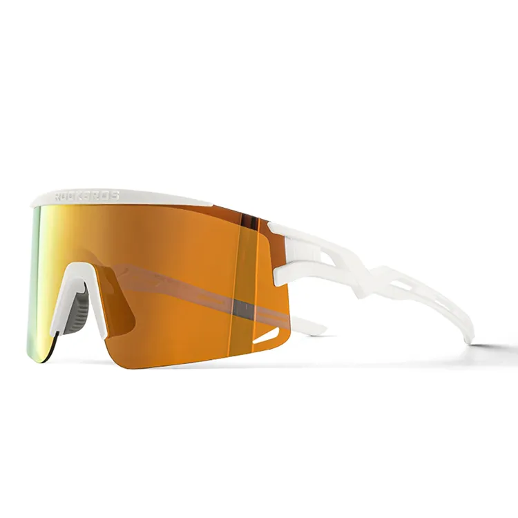 Rockbros Photochromic Cycling Glasses with UV Protection and Corrective Insert - White
