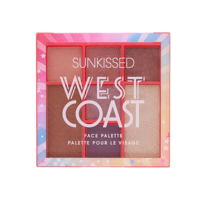 Sunkissed California Dreaming West Cost Face Palette 9,3 g
