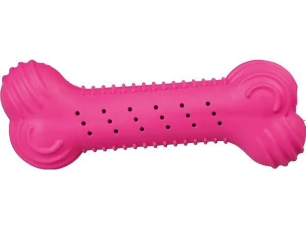 Tuggben Trixie Crackybone Naturgummi 18 cm Lime