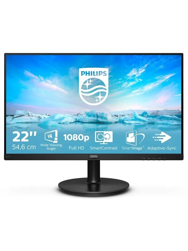 Philips LED-skärm 21,5 221v8/00