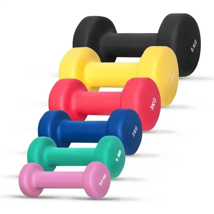 Vinylhantlar 0,5-5kg – 2×0,5kg(1kg)