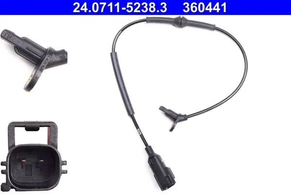 ABS-givare ATE 24.0711-5238.3
