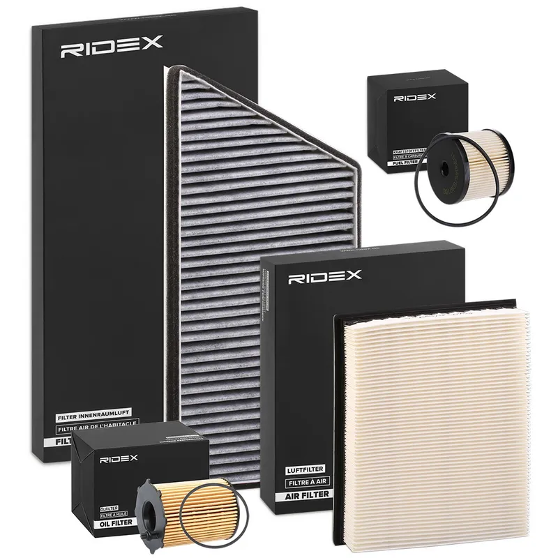 Filtersats RIDEX 4055F11589