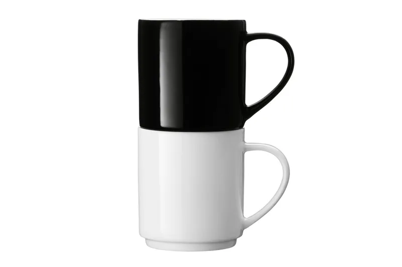 Svart mugg 300 ml