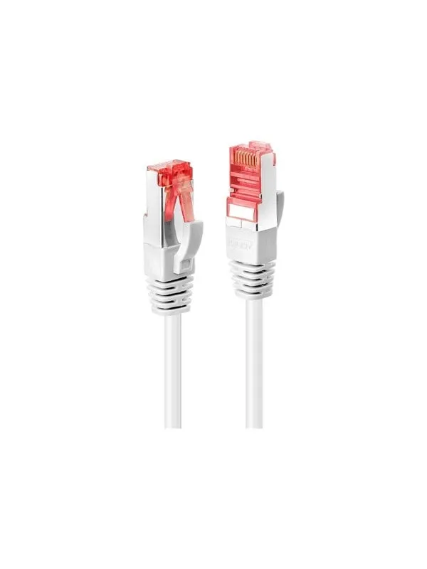 Lindy patch cable - 10 m - white - Vit - 10m