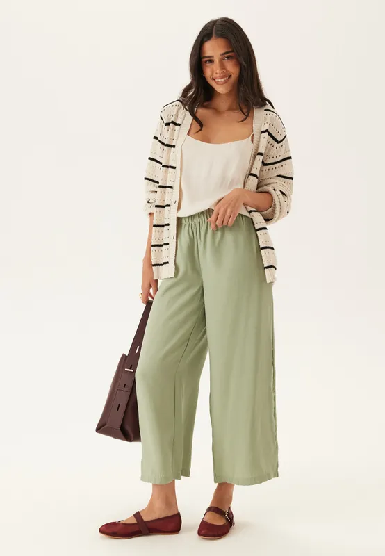 Wide Ankle Modal Trousers (#0550)