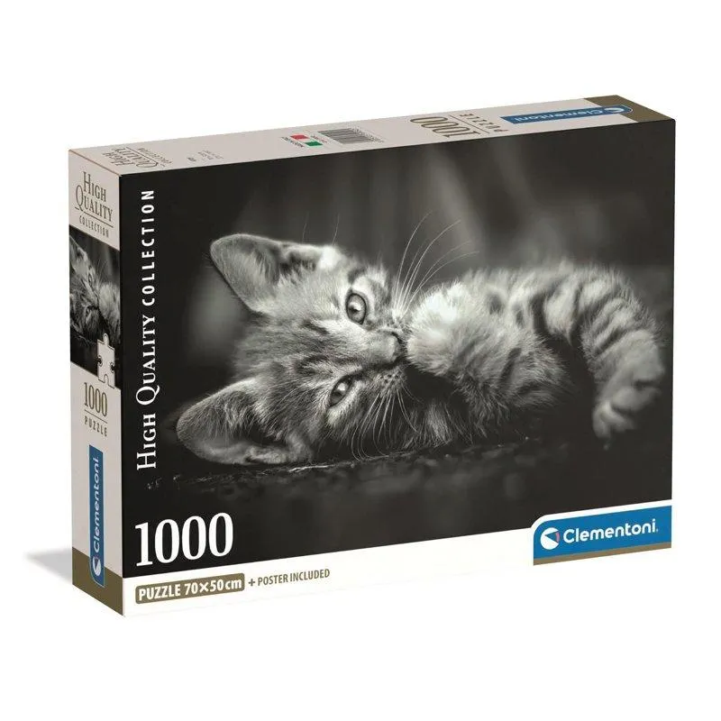 CLEMENTONI Pussel 1000 Pcs CB High Quality Collection Kitty