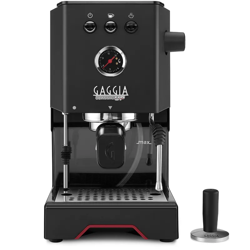 Gaggia Classic Up EG2500 – coffee machine with milk frother – 15 bar – black stainless steel