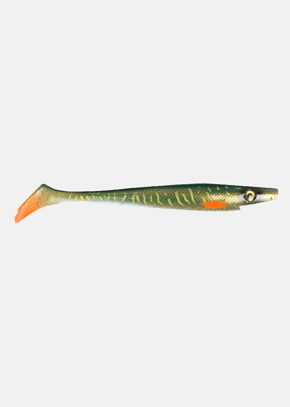 Pig Shad – 23cm – 90g – Green Motoroil Pike UV