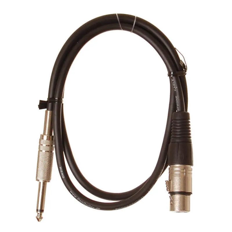 HiEnd XLR-till-jack-kabel 1 meter