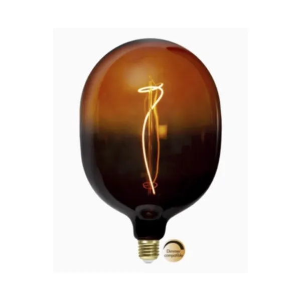 Gul E27 Globlampa LED 4W 1800K 60 lumen