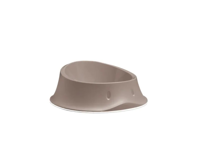 Stefanplast Chic foderskål, sand, 1 liter