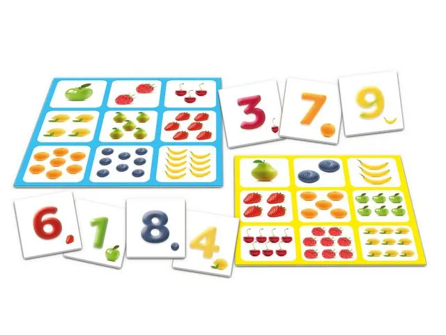 Tactic Spel Lotto Siffror & Frukter