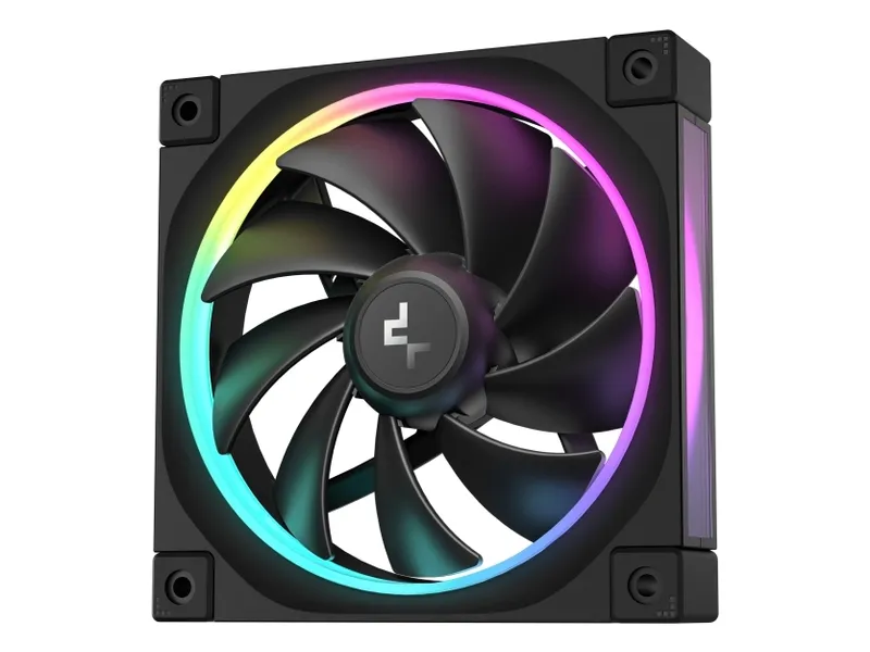 DeepCool FL12, Ventilator, 12 cm, Sort