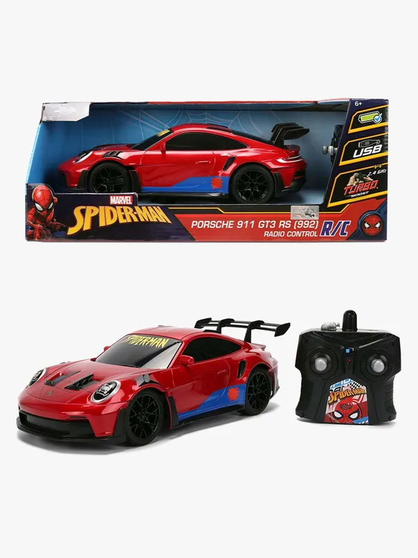 Marvel Spider-Man Radiostyrd Bil Ford GT 1:16
