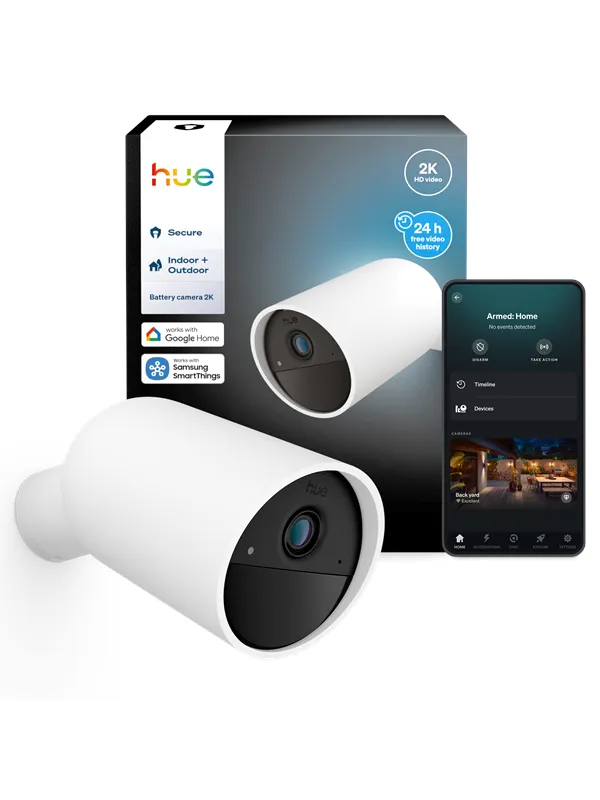 Philips Hue Secure 2K batterikamera (#5201)