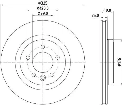 Vattenpump HELLA 8MP 376 810-164
