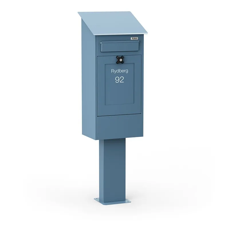 Postlåda Gustaf Blå - NCS S 5020-R90B