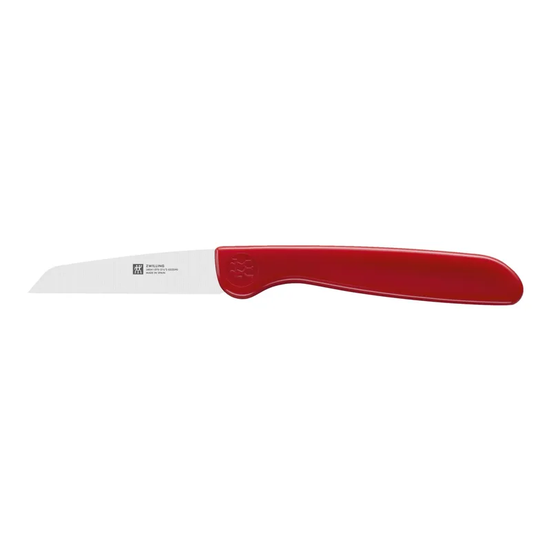 Zwilling Zwilling Twin grip grönsakskniv 7 cm Röd-rostfritt stål
