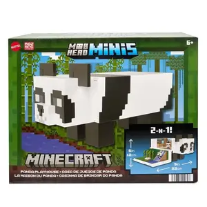Minecraft MOB Head Mini Panda Playset