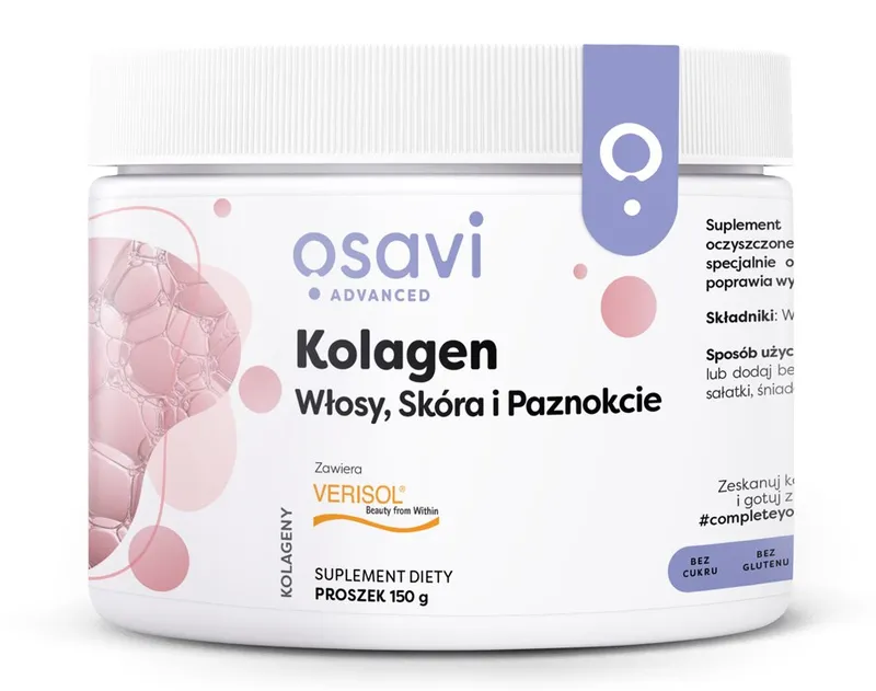 Osavi – Kollagen för hår, hud & naglar, 150 g