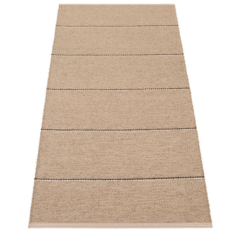 Pappelina, Lea matta Potato/Dark Brown/Vanilla 70 x 150 cm