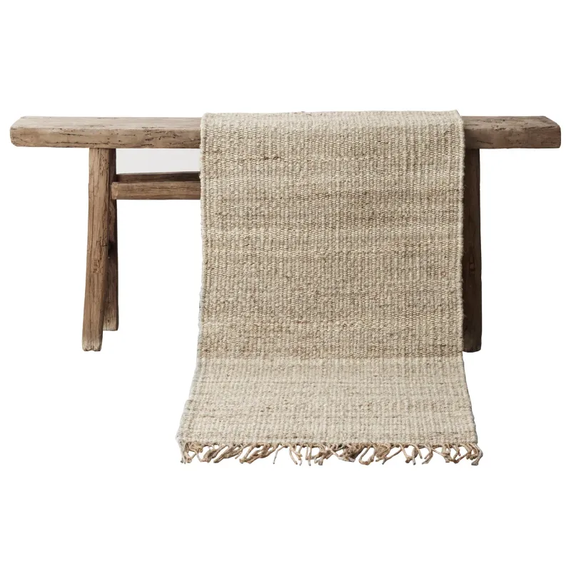 Tell Me More Hemp matta bleached (beige) 60×90 cm