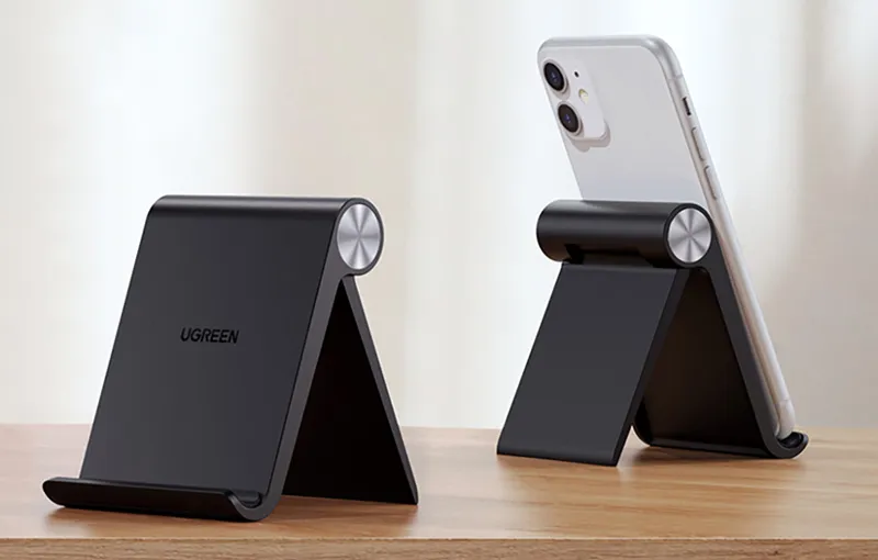 UGREEN - stand for mobile phone tablet - adjustable angle for desk portable