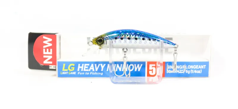 Yo Zuri Duel Hardcore LG Heavy Minnow 50S Sinking Lure F1200-HIW (2366)