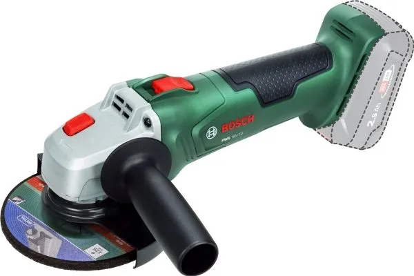 Bosch DIY PWS 18V-70 Vinkelslip utan batteri och laddare (#2985)
