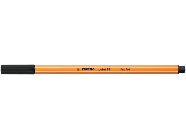 Fineliner STABILO Point 88 svart