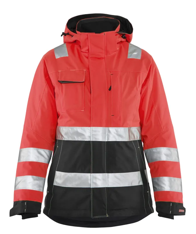 VARSELJACKA 4872 1987 VINTER DAM VARSELRÖD/SVART XS | Beijerbygg Byggmaterial
