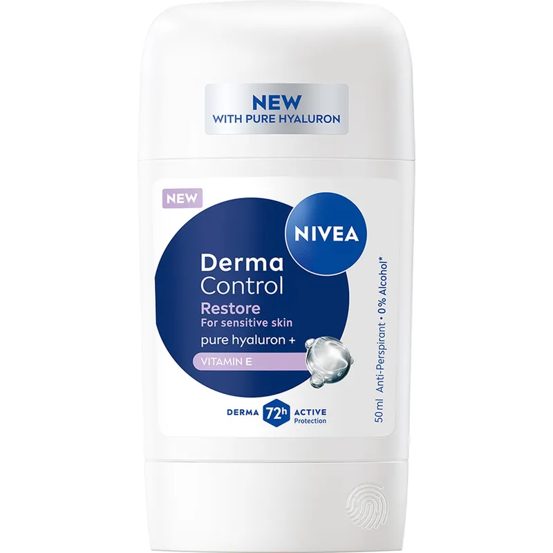 NIVEA Derma Control Antiperspirant Deo Stick Restore Sensitive 50 ml