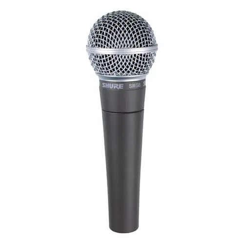 Shure SM58 Svart Scenmikrofon