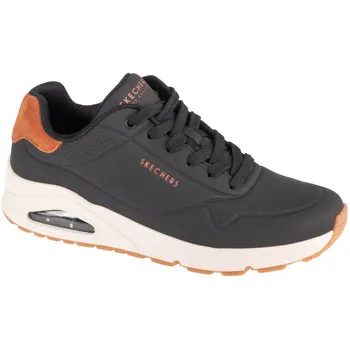Skechers för män. 183004 Träningsskor Uno Suited On Air svart (40), Karta, Nyckelband, Casual