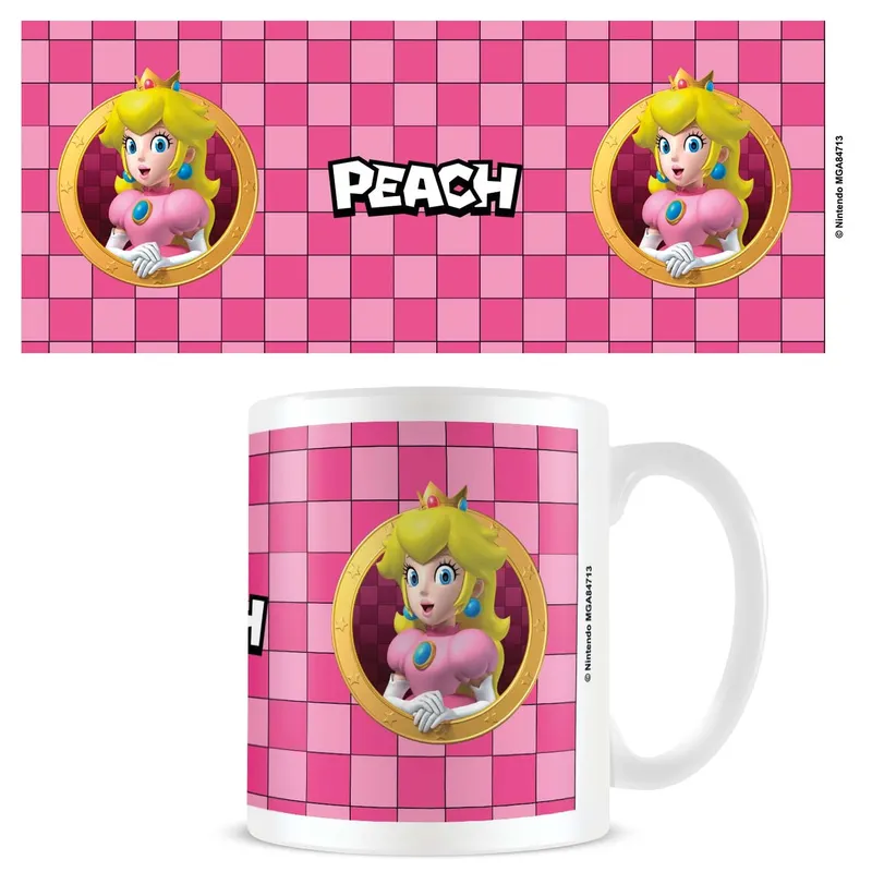 Pyramid International – Mug Super Mario Peach 3D Port – White