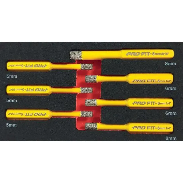 PRO-FIT DIAMANTBORRSET 7 DELAR | Beijerbygg Byggmaterial