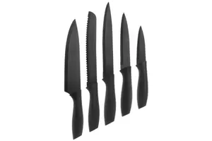 MAKU Knivset 5 st Svart