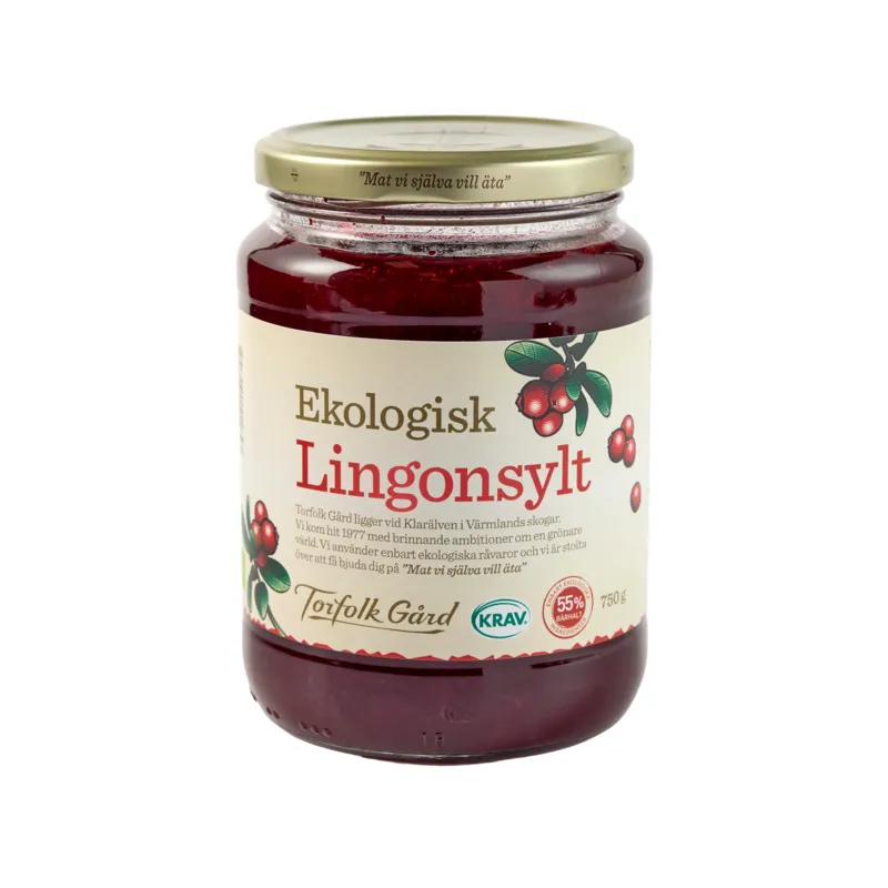 Torfolk Gård Lingonsylt 750g
