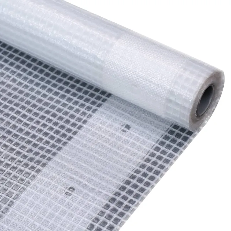 vidaXL Leno presenning 260 g/m² 1,5×5 m vit