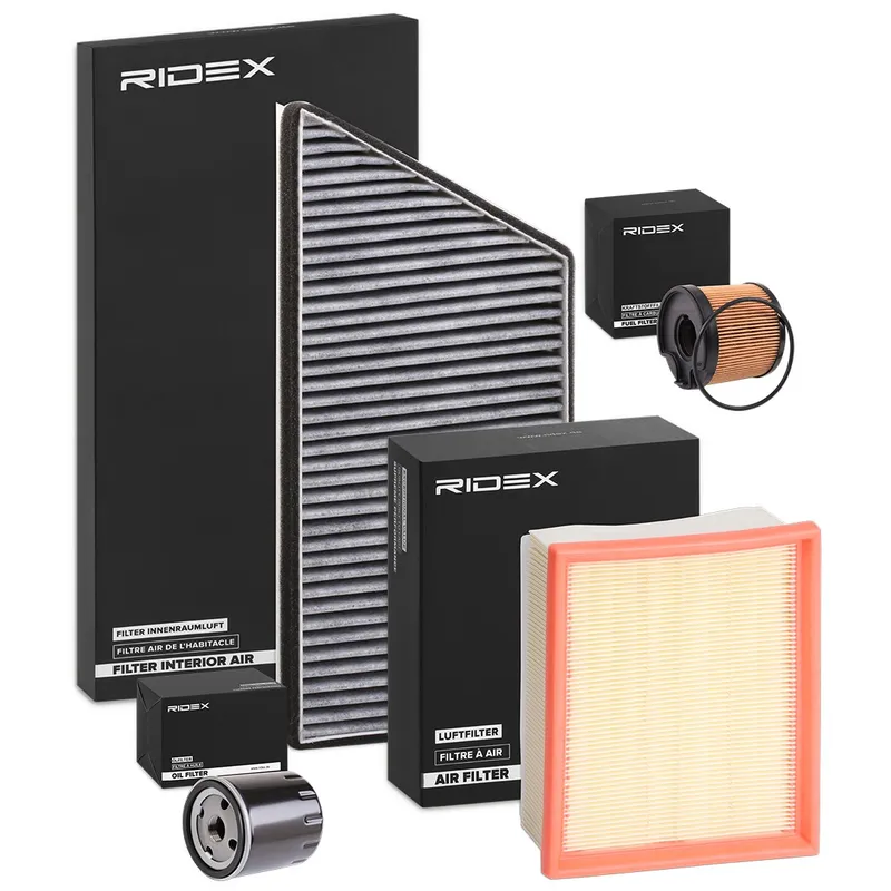 Filtersats RIDEX 4055F11361