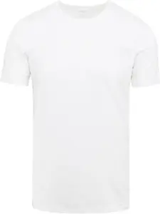 Mey Dry Cotton Functional Rounded Neck Shirt Vit Medium Herr