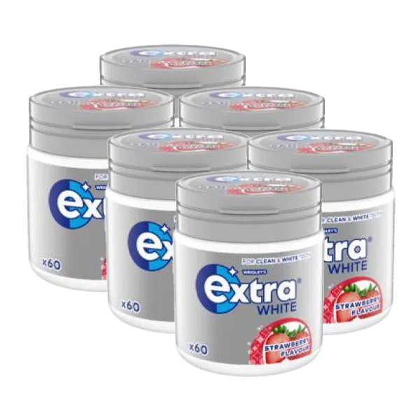 Extra White Strawberry 6-pack