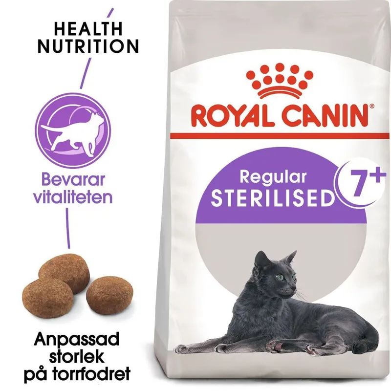 Royal Canin Sterilised 7+ Torrfoder till Katt
