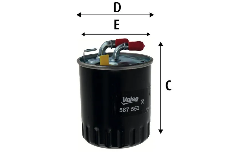 Bränslefilter VALEO 587552