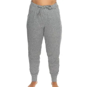 Calvin Klein Sophisticated Lounge Joggers Grå polyester Large Dam