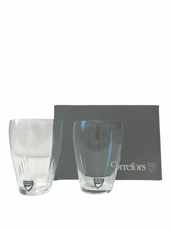 Orrefors – Crescendo – 2st Selter / Whiskey glas design Erika Lagerbielke