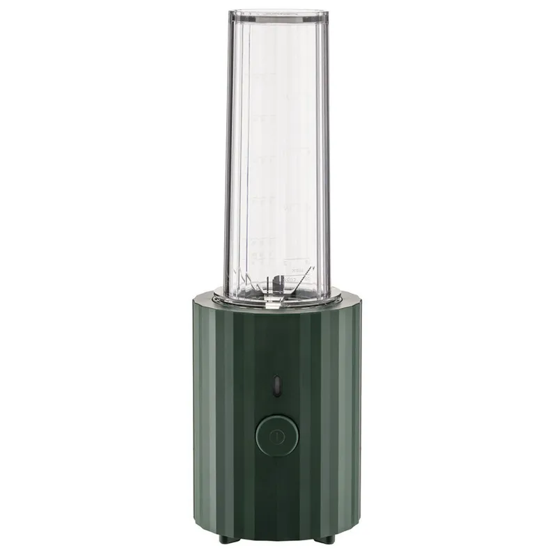 Alessi Plissé Personal Blender elektrisk hackare, grön