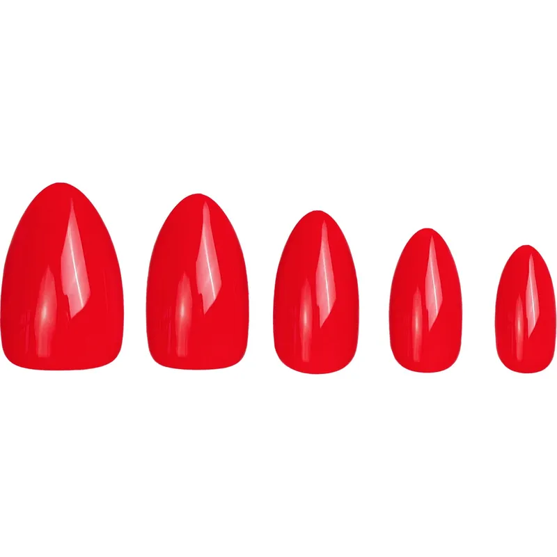 Duff Beauty Ruby Red, Medium Almond Ruby Red